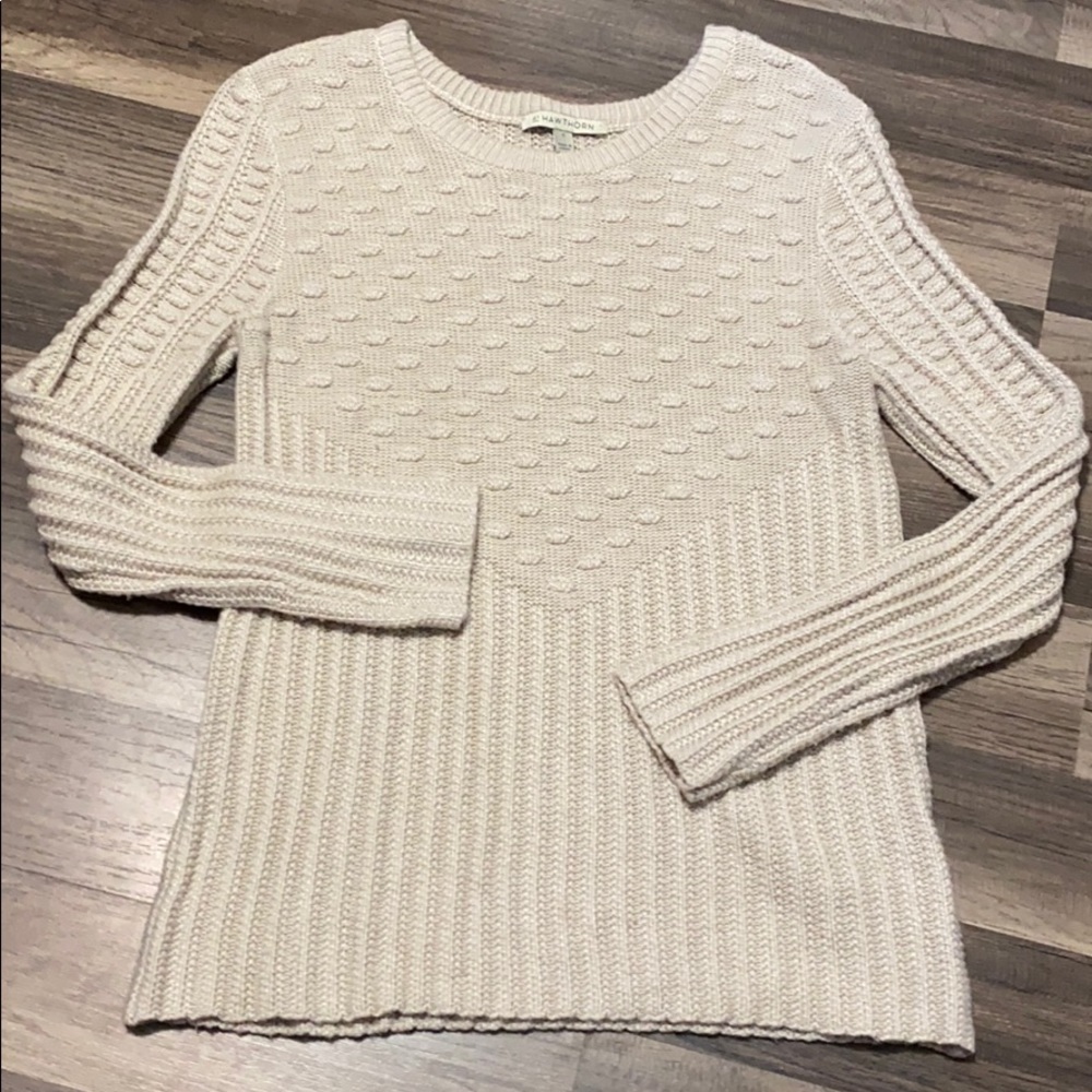 41 Hawthorn Poppi Textured Knit Popcorn Sweater